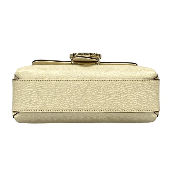 GUCCI Interlocking G Cream Leather - Shoulder Bag 884-080325 - Picture 5 of 14